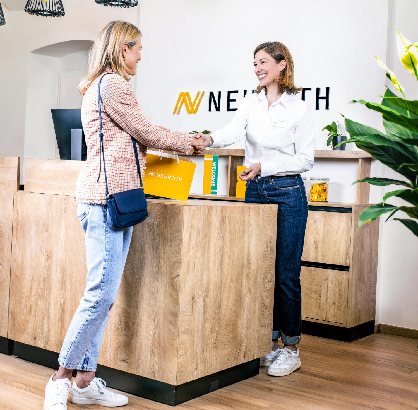 Cliente du centre auditif Neuroth