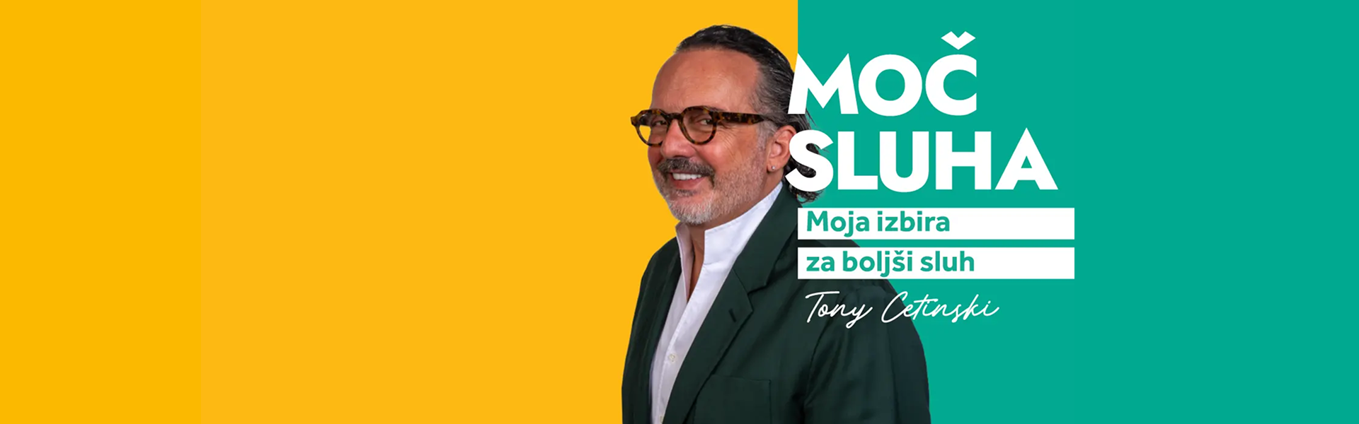 Tony Cetinski Moč sluha Moja izbira za boljši sluh