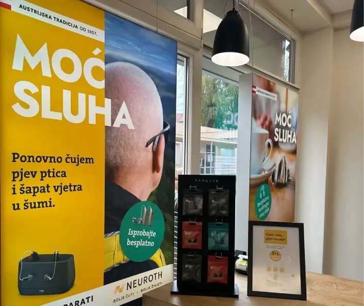 Prostorije Neuroth slušnog centra
