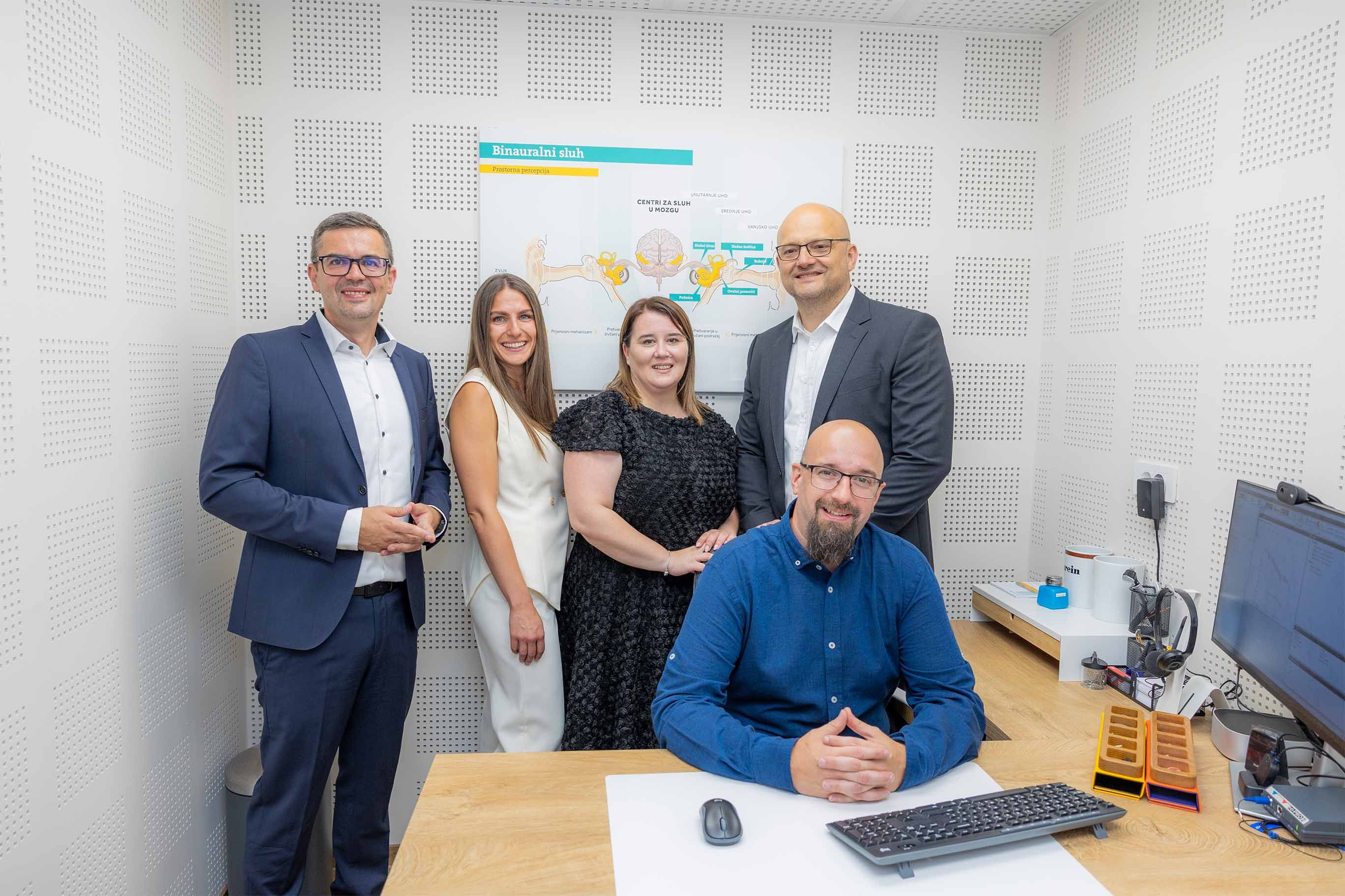 Grupa Neuroth zaposlenih u slusnom centru Split