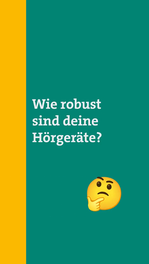 Videocover Kurzvideo Robustheit und Hörgeräte 
